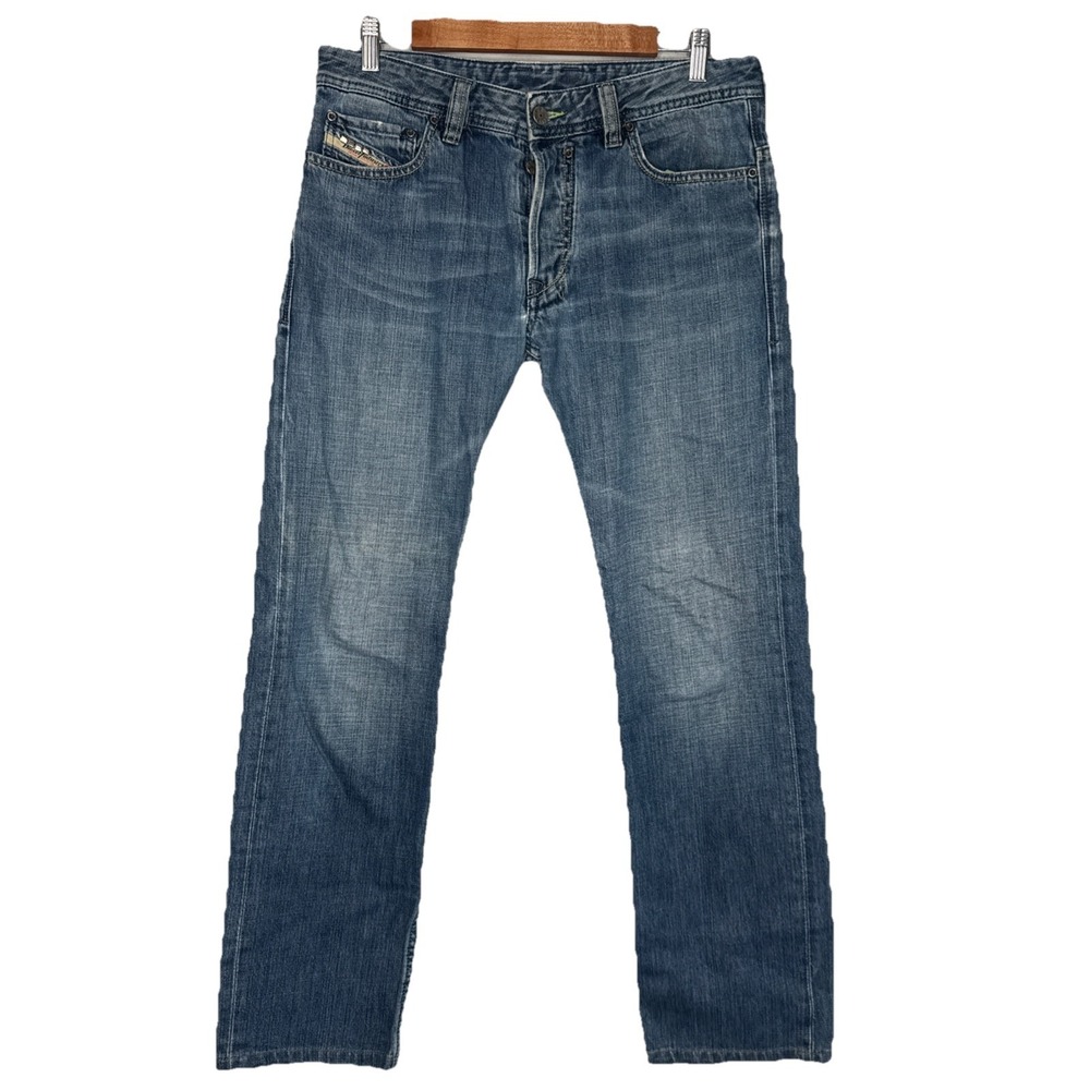 Diesel Industry Safado Men's Denim Loose Fit Button Fly Jeans Size 31x32